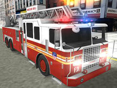 City Rescue Fire Truck Games