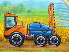 Farm Land And Harvest