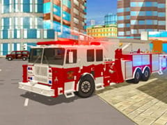 Fire City Truck Rescue Driving Simulator