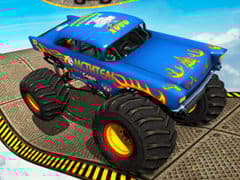 Monster Truck Stunts Sky Driving
