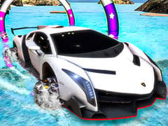 Water Surfer Car Stunt