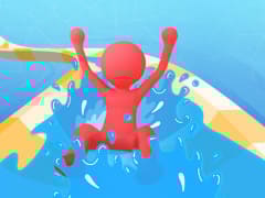 Waterpark Slide Race